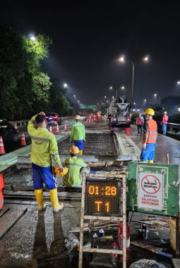 Demi Keamanan dan Kualitas: Jasa Marga Rekonstruksi Perkerasan Tol JORR