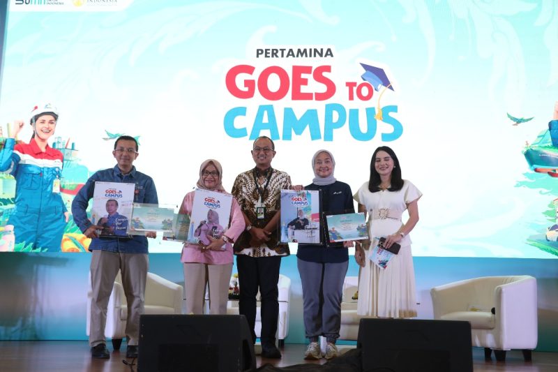 Keterangan Foto: Keseruan kegiatan Pertamina Goes to Campus (PGTC) tahun 2024 di Universitas Indonesia (UI), ikut melibatkan berbagai narasumber dan tokoh muda untuk berbagi dengan mahasiswa.