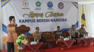 GKR Hemas Soroti Bahaya Narkoba Di Kalangan Pemuda Dan Dukung Kampus Bersinar