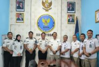 Kalapas Brebes Gowim Mahali menggelar audiensi dengan Kepala BNNK Tegal, Kunarto, Rabu (11/2), di Kantor BNNK Tegal. Foto: kiriman warga