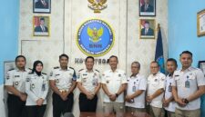 Kalapas Brebes Gowim Mahali menggelar audiensi dengan Kepala BNNK Tegal, Kunarto, Rabu (11/2), di Kantor BNNK Tegal. Foto: kiriman warga