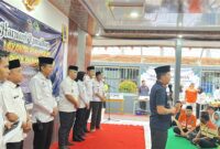 Lapas Brebes menggelar buka puasa bersama puluhan warga binaan bareng keluarga, Rabu (4/3).  (Foto: dok humas)