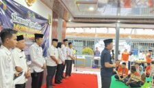 Lapas Brebes menggelar buka puasa bersama puluhan warga binaan bareng keluarga, Rabu (4/3). (Foto: dok humas)