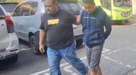 M Ilham (28), pelaku pencurian empat ekor sapi milik majikannya di Desa Bandungsari, Kecamatan Banjarharjo, Kabupaten Brebes, diamankan anggota Resmob Satreskrim Polres Brebes. Foto: Ist