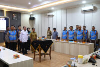 Pengambilan Sumpah dan Penandatanganan Pakta Integritas Penerimaan Terpadu Anggota Polri Tahun Anggaran 2026. Foto:ist