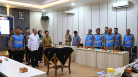 Pengambilan Sumpah dan Penandatanganan Pakta Integritas Penerimaan Terpadu Anggota Polri Tahun Anggaran 2026. Foto:ist