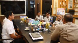 Kepala Lapas Kelas IIB Brebes, Mudo Mulyanto Silaturahim dengan Kapolres AKBP Lilik Ardiansyah membahasa Penguatan Keamanan dan Ketertiban. (Foto: Ist)