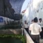 Kalapas Brebes, Mudo Mulyono tinjau budidaya lele. Foto: ist