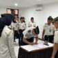 Pelantikan pejabat majerial baru di Lapas Brebes, Senin (25/5). Foto: ist