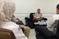 Kalapas Brebes, Mudo Mulyanto menerima kunjungan pegawai KPU Brebes. Foto: ist