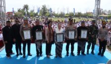 Peringati hardiknas pemkab brebes raih rekor muri. Foto: dok humas
