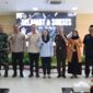 Bupati Paramitha Widya Kusuma menghadiri acara pisah sambut Kejari Brebes. Foto: ist