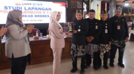 Waka Pusdikmin Lemdiklat Polri, AKBP Henny Purwati mewakili Kapusdikmin Lemdiklat Polri, di Pendopo Brebes, Senin (18/5/2026).