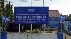 Suasana kantor DPD Partai Demokrat Jawa Tengah. Foto: Istimewa