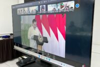 Lapas Brebes mengikuti FGD Nasional tentang pemanfaatan lahan idle untuk mendukung ketahanan pangan yang digelar Kementerian Imigrasi dan Pemasyarakatan secara virtual. Foto: ist