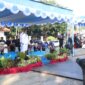 Wakil Bupati Wurja jadi inspektur upacara hari lahir Pancasila di alun-alun Brebes. Foto: ist