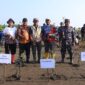 Penanaman ribuan pohon mangrove di desa randusanga, Brebes. Foto:ist