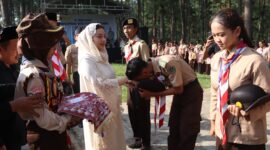Bupati Paramitha menutup kegiatan JAWARA. Foto: ist