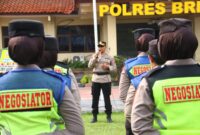 Antisipasi Dinamika Kamtibmas, Polres Brebes Gelar Latihan Intensif Kompi Negosiator. Foto: ist