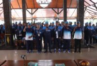 Kabupaten Brebes resmi memberangkatkan 100 anggota kontingen untuk mengikuti Pekan Olahraga dan Seni Antar Daerah (Porsenitas) XIII Kunci Bersama Tahun 2026 yang akan berlangsung di Kota Cirebon pada 23–27 Juni 2026.  Foto:ist