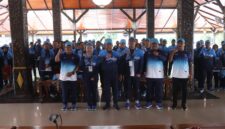 Kabupaten Brebes resmi memberangkatkan 100 anggota kontingen untuk mengikuti Pekan Olahraga dan Seni Antar Daerah (Porsenitas) XIII Kunci Bersama Tahun 2026 yang akan berlangsung di Kota Cirebon pada 23–27 Juni 2026.  Foto:ist