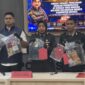 Wakapolres Brebes Kompol Ryke Rhimadhila menyampaikan saat konferensi pers kepada awak media pada Senin, (1/6/2026). Foto: lensabumi
