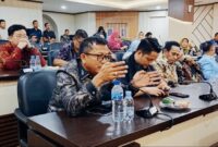 Reses anggota DPRD provinsi Banten bersama Bupati Tangerang diruang Wareng. Kamis 25/06/26