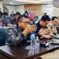 Reses anggota DPRD provinsi Banten bersama Bupati Tangerang diruang Wareng. Kamis 25/06/26
