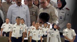 Kalapas Brebes mengikuti kegiatan Temu Kasih dan Dialog Harapan Anak Binaan yang diselenggarakan oleh Direktorat Jenderal Pemasyarakatan bekerja sama dengan Kantor Staf Presiden (KSP) RI secara virtual, Selasa (21/07). Foto: ist