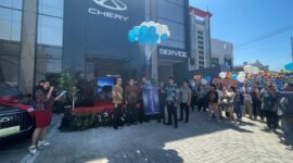 Diler Chery Avante Kota Tegal resmi dibuka. Foto: lensabumi

 