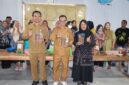 Wakil Bupati Wurja (tengah) mengunjungi Pelatihan Blending Rokok di Pabrik Rokok PR Cari Bima Mukti, Desa Wlahar, Kecamatan Larangan, Selasa (14/7/2026).