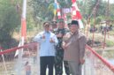 Dandim 0713/Brebes dan Wakil Bupati Resmikan Jembatan Perintis Garuda di Desa Bangbayang. Foto: ist