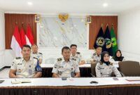 Petugas Lapas Brebes mengikuti  Penguatan Pengawasan Internal di Lingkungan Kementerian Imigrasi dan Pemasyarakatan dengan agenda 