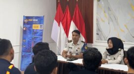 Petugas Lapas Brebes sedang mengikuti uji kompetensi melalui aplikasi SIGAP KERJA LABRE. Foto: dok humas/Lensabumi