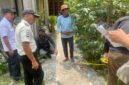 Petugas Lapas Brebes bersama Pegawai Pemkab melaksanakan penataan batas dan pengukuran tanah aset Barang Milik Negara (BMN). Foto: dok Humas