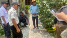 Petugas Lapas Brebes bersama Pegawai Pemkab melaksanakan penataan batas dan pengukuran tanah aset Barang Milik Negara (BMN). Foto: dok Humas